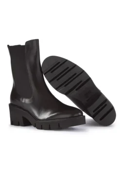 LUCA GROSSI | STIEFELETTEN MIT ABSATZ NATUR SCHWARZ Discount