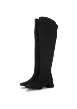 MA+DE 94 | HOHE STIEFEL WILDLEDER SCHWARZ Online