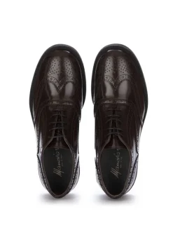 MANOVIA 52 | FLACHE SCHUHE BRUSH BORDEAUX Discount