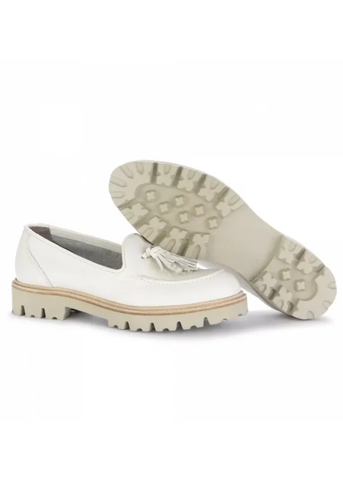 MANOVIA 52 | FLACHE SCHUHE E22 DOLLARO WEIß Fashion