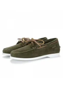 MANOVIA 52 | FLACHE SCHUHE HIMALAYA GRÜN LEDER Online