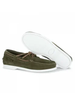 MANOVIA 52 | FLACHE SCHUHE HIMALAYA GRÜN LEDER Online