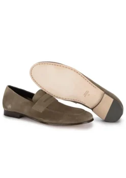 MANOVIA 52 | LOAFER WILDLEDER HASH BRAUN Hot