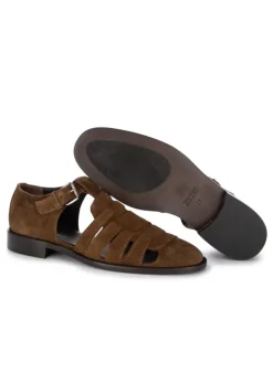 MANOVIA 52 | SANDALEN HASH BRAUN New
