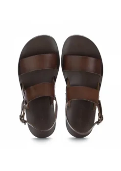 MANOVIA 52 | SANDALEN M5026 BRAUN LEDER Discount