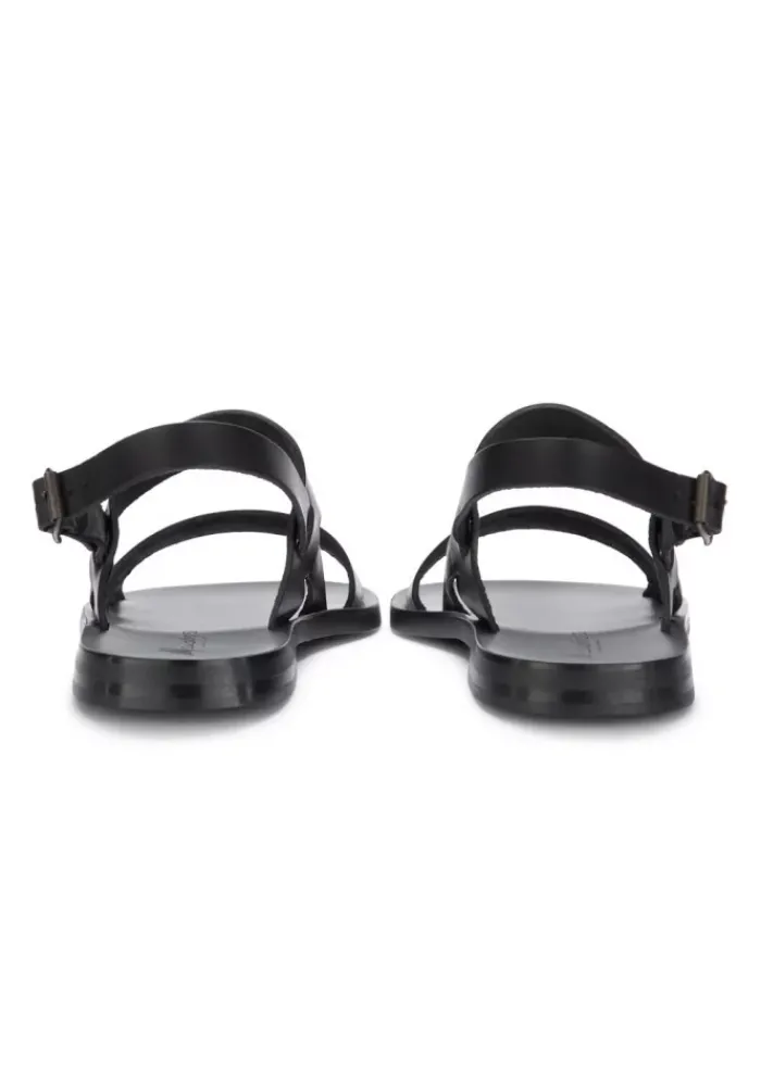 MANOVIA 52 | SANDALEN RIEMEN LEDER SCHWARZ Hot