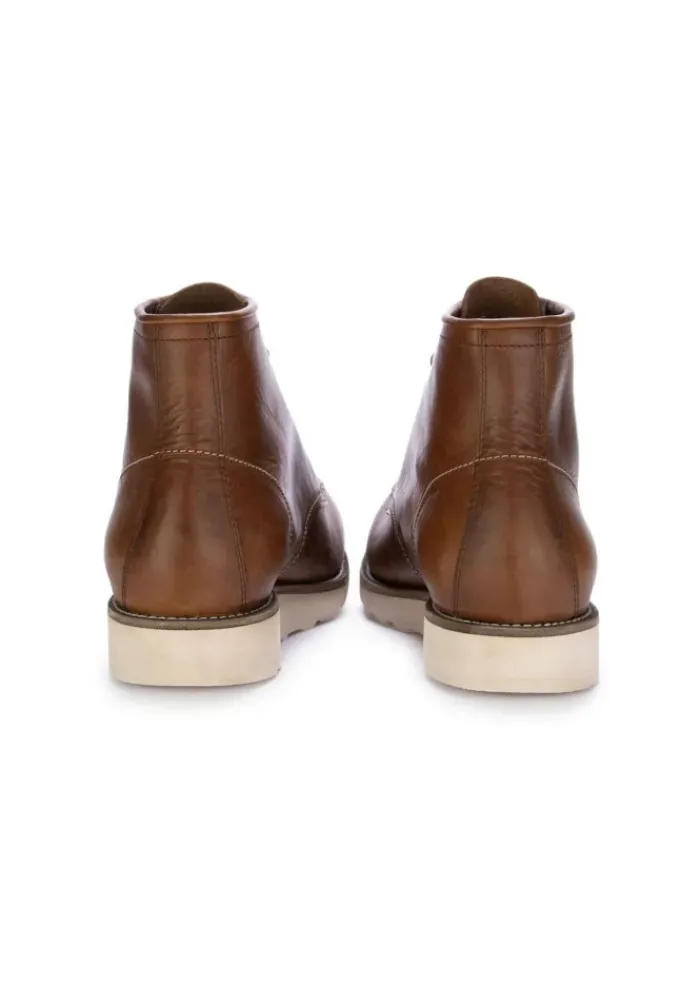 MANOVIA 52 | SCHNÜRSTIEFELETTEN COWBOY BRAUN Fashion