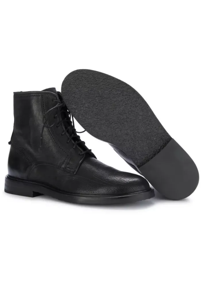 MANOVIA 52 | SCHNÜRSTIEFELETTEN KAJO SCHWARZ Fashion