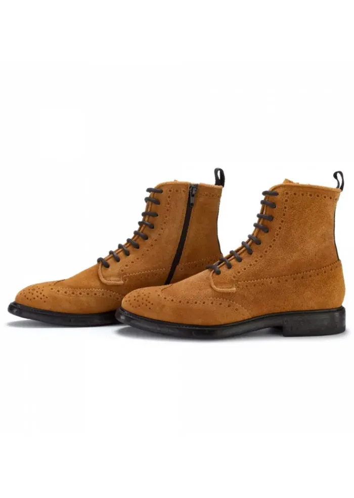 MANOVIA 52 | SCHNÜRSTIEFELETTEN CHALLENGER GELB Sale