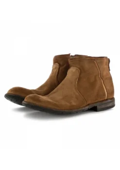 MANOVIA 52 | STIEFELETTEN 8689 VELOUR BRAUN Outlet