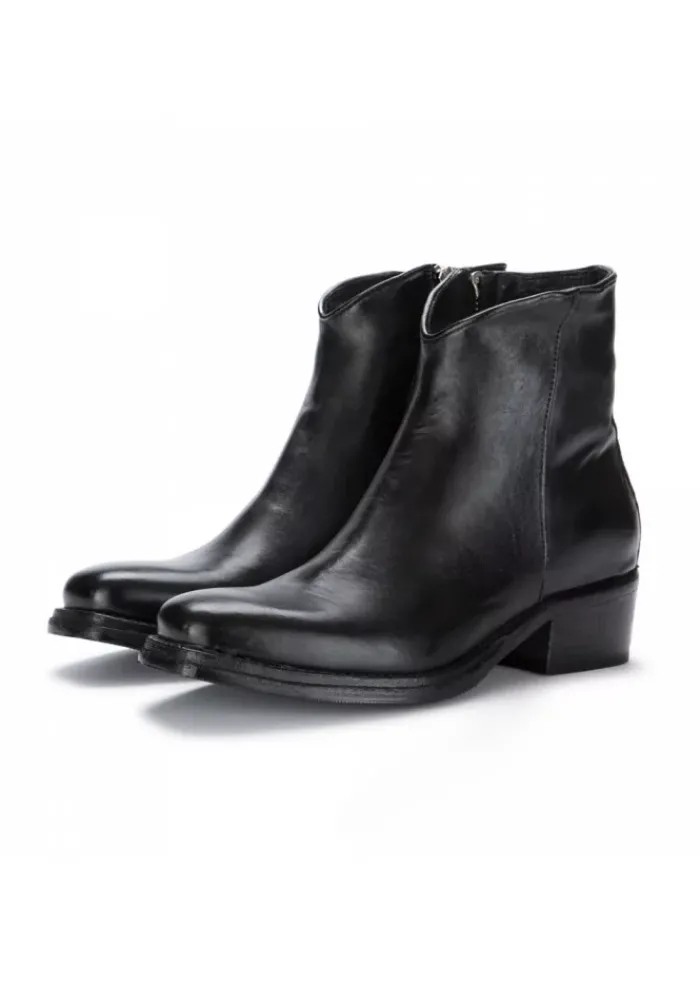 MANOVIA 52 | STIEFELETTEN MIT REISSVERSCHLUSS SCHWARZ Outlet