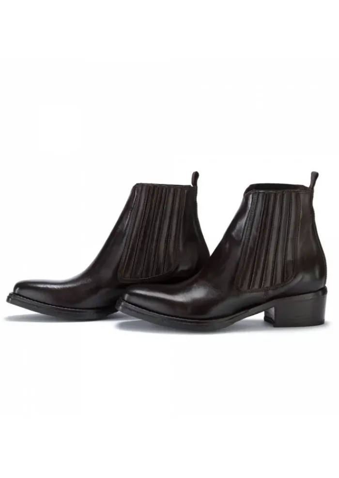MANOVIA 52 | STIEFELETTEN SIDNEY DUNKELBRAUN Outlet