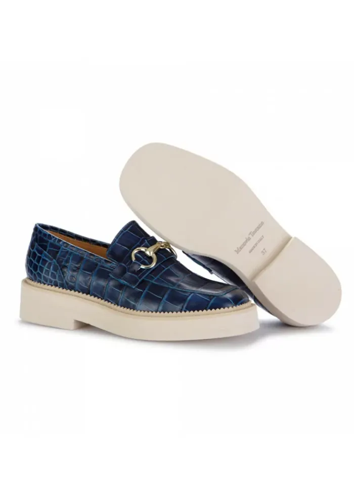 MANOVIE TOSCANE | FLACHE SCHUHE FOLLONICA ROYAL BLAU Outlet
