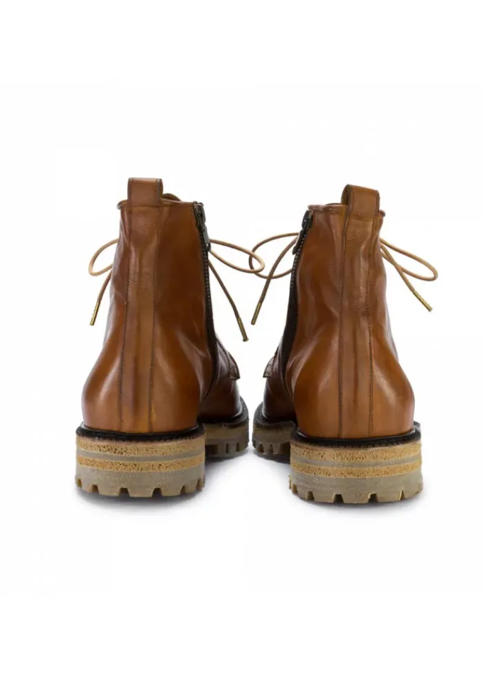 MAN.TO | SCHNÜRSTIEFELETTEN VAIL HONIGBRAUN New