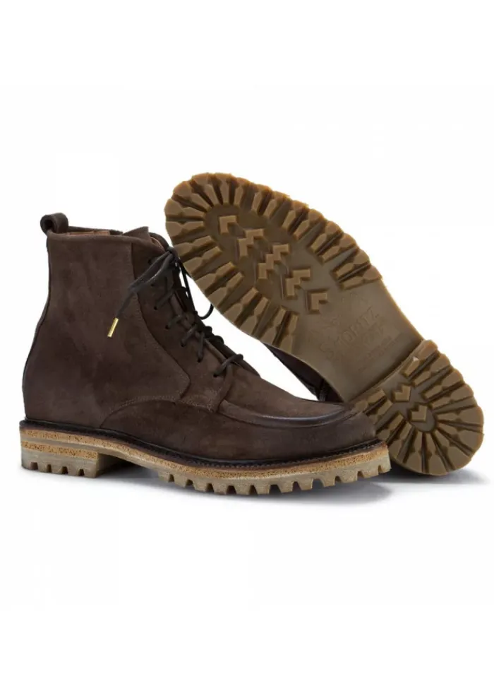 MAN.TO | SCHNÜRSTIEFELETTEN VAIL CROSTA BRAUN Clearance