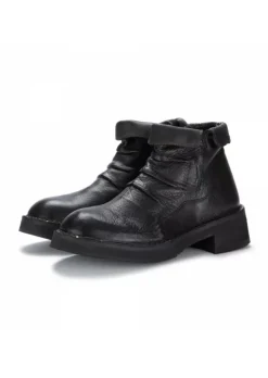 MANUFATTO TOSCANO VINCI | STIEFELETTEN REISSVERSCHLUSS 90 SCHWARZ Outlet