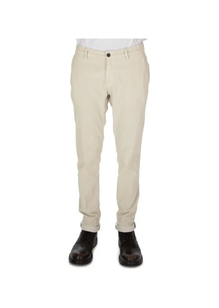 MASON'S MASON'S | HOSE MILANO STYLE CREME WEIß New