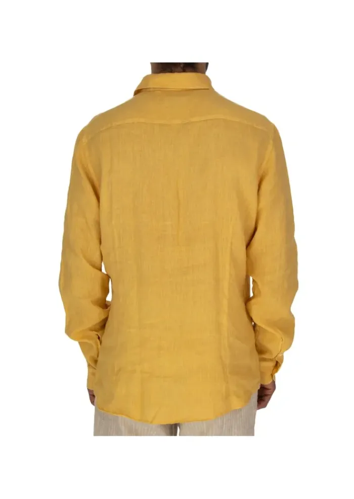 MASTRICAMICIAI | HEMD LEINEN LUCA GELB Fashion