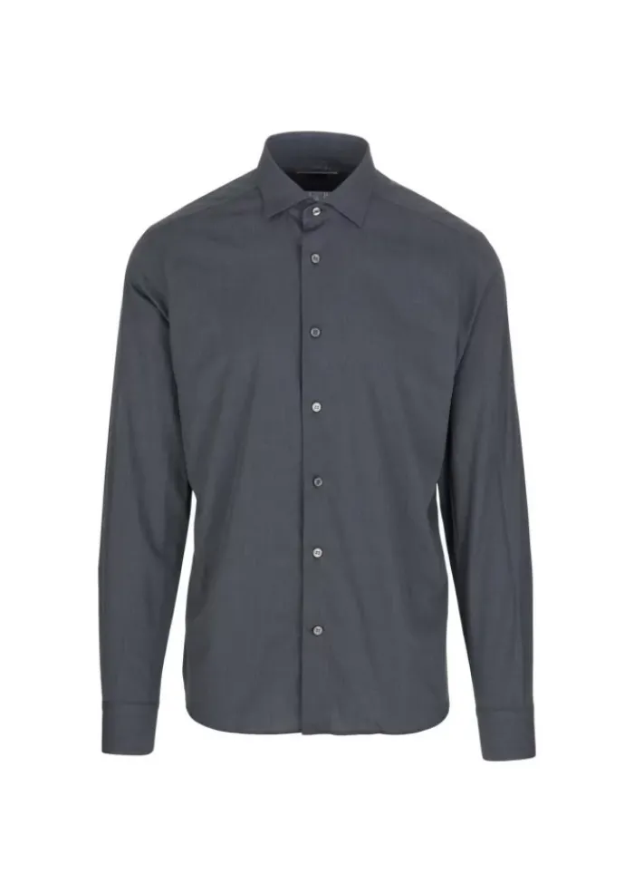 MASTRICAMICIAI | HEMD LUCA REGULAR FIT GRAU New