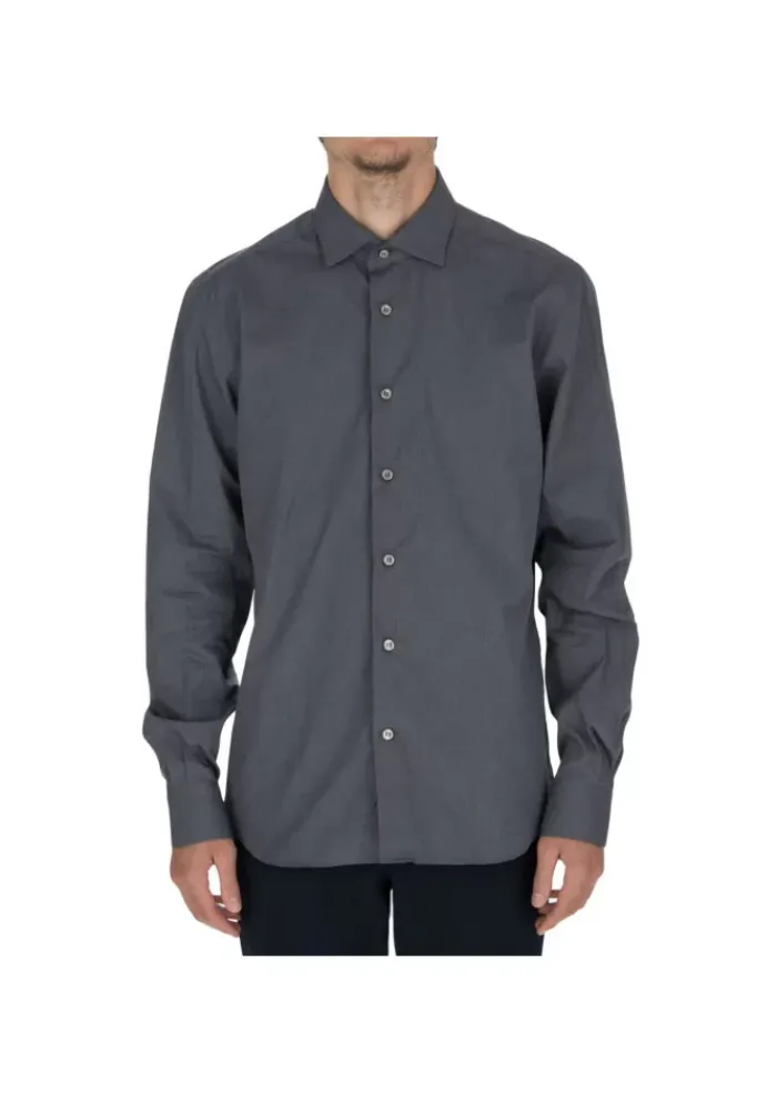 MASTRICAMICIAI | HEMD LUCA REGULAR FIT GRAU New