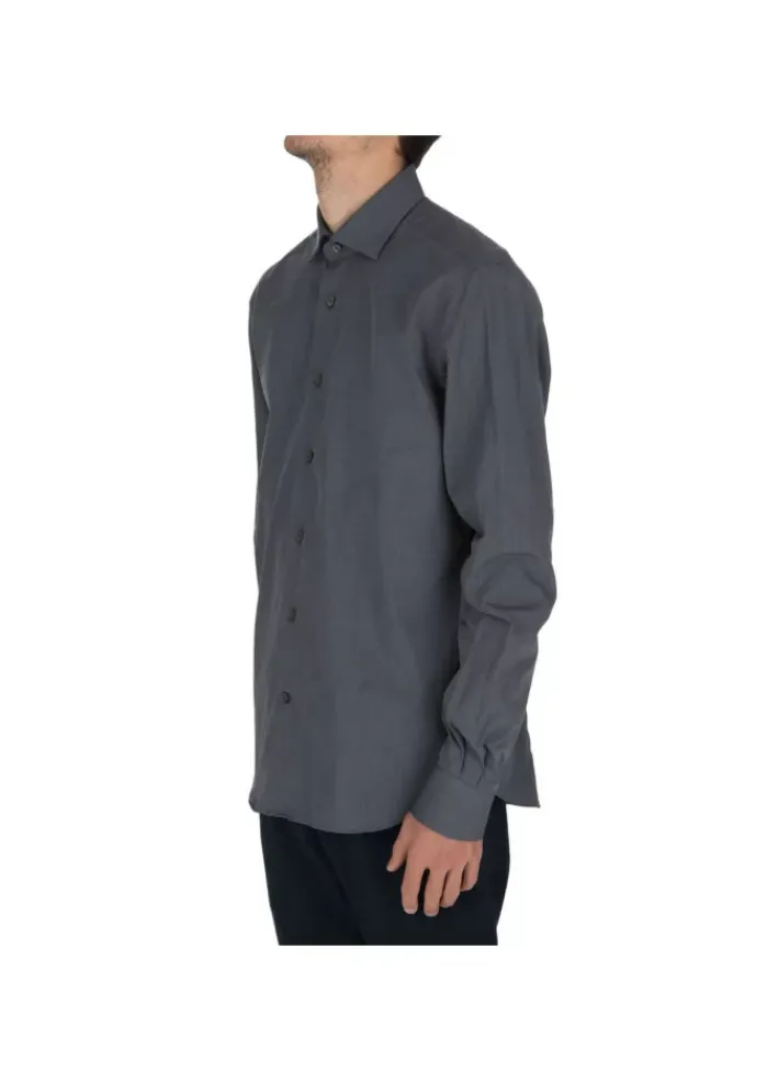 MASTRICAMICIAI | HEMD LUCA REGULAR FIT GRAU New