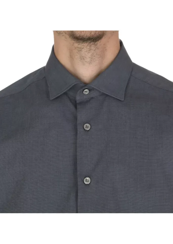 MASTRICAMICIAI | HEMD LUCA REGULAR FIT GRAU New
