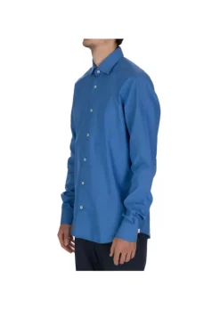 MASTRICAMICIAI | HEMD LUCA BAUMWOLLE REGULAR FIT HELLBLAU Clearance