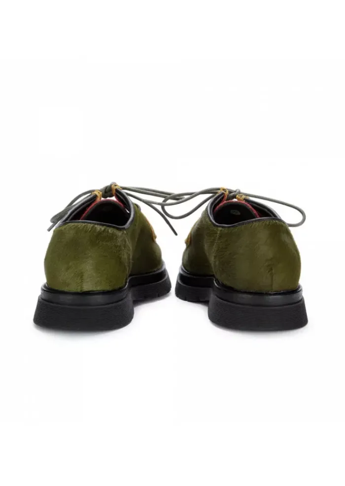 MAZE | CREEPER SCHUHE WILDLEDER UND CAVALLINO GRÜN ROT Online