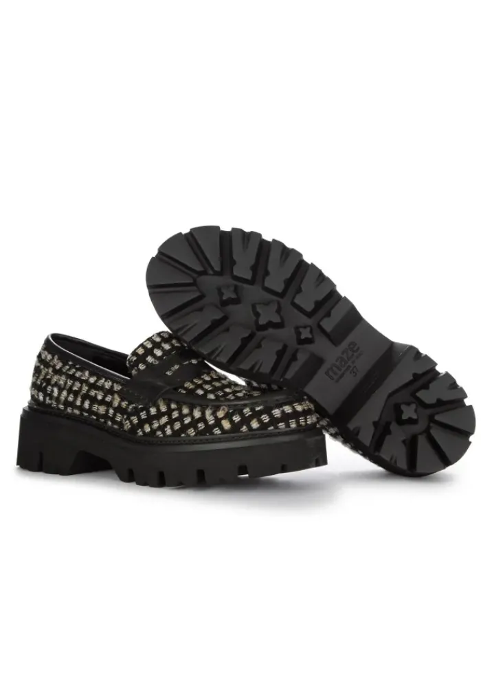 MAZE | LOAFER SARA STOCCOLMA FOUNTAIN SCHWARZ BEIGE Online