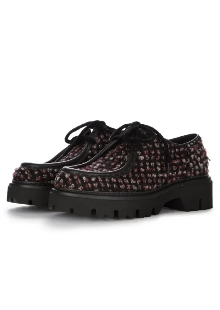 MAZE | SCHNÜRSCHUHE DORA STOCCOLMA FOUNTAIN SCHWARZ BEIGE New