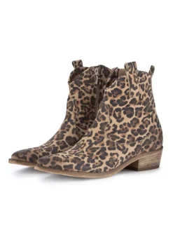 MIMMU' MIMMU' | TEXAN STIEFELETTEN MACULATO LEOPARD Sale