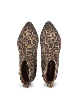 MIMMU' MIMMU' | TEXAN STIEFELETTEN MACULATO LEOPARD Sale