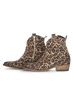 MIMMU' MIMMU' | TEXAN STIEFELETTEN MACULATO LEOPARD Sale