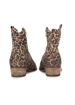 MIMMU' MIMMU' | TEXAN STIEFELETTEN MACULATO LEOPARD Sale