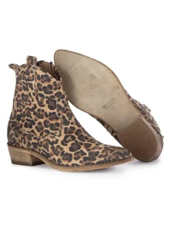 MIMMU' MIMMU' | TEXAN STIEFELETTEN MACULATO LEOPARD Sale