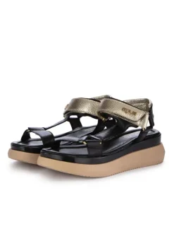 MJUS | SANDALEN PASADINA SCHWARZ GOLD Online