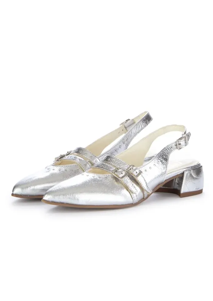 MJUS | SLINGBACK NOTO SILBER Discount