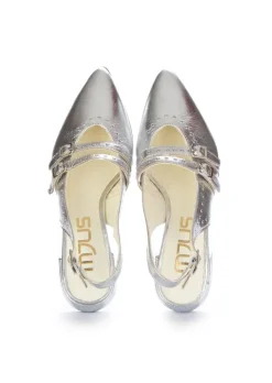 MJUS | SLINGBACK NOTO SILBER Discount