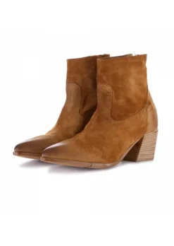MOMA | ABSATZSTIEFELETTEN SUEDE LEDER CITY BRAUN Online