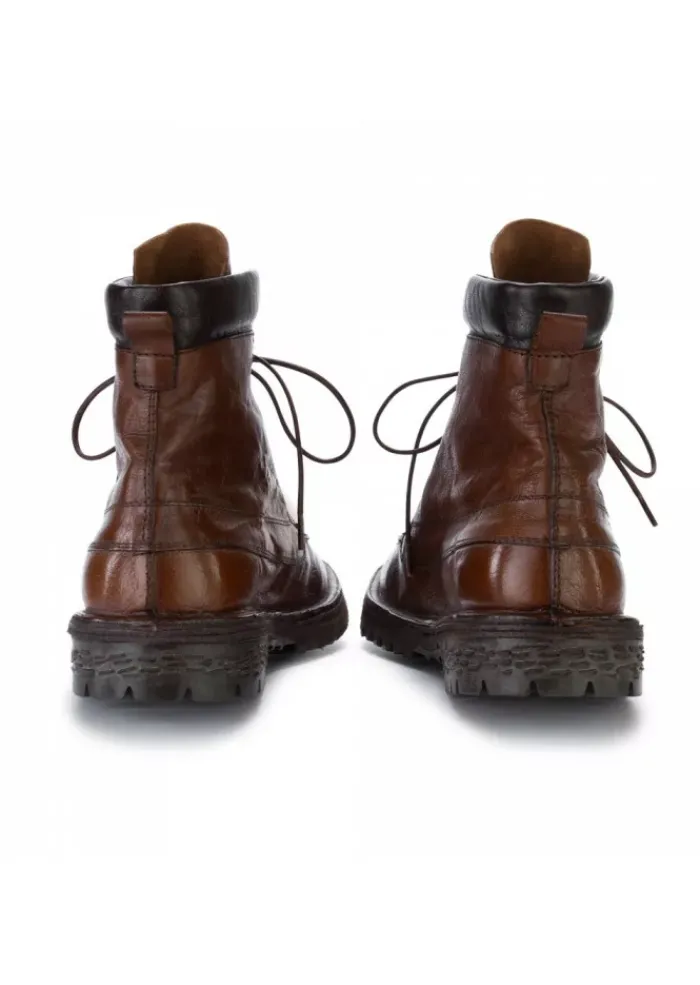 MOMA | SCHNÜRSTIEFEL BUFALO LEDER CUOIO BRAUN Outlet
