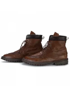 MOMA | SCHNÜRSTIEFEL BUFALO LEDER CUOIO BRAUN Outlet