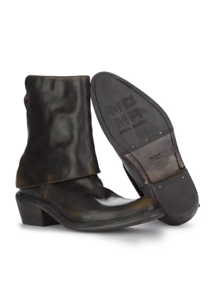 MOMA | STIEFELETTEN CUF DALLAS CUSNA FIX SCHWARZ BRAUN Discount