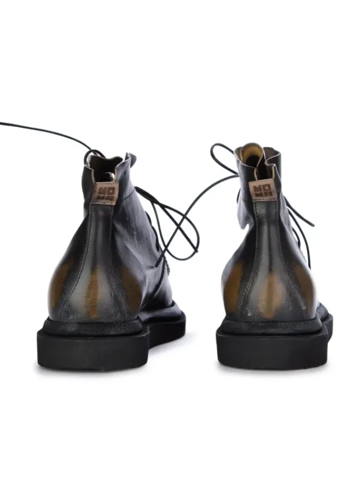 MOMA | STIEFELETTEN CUSNA FIX SCHWARZ BRAUN Fashion