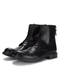 MOMA | STIEFELETTEN GEWACHSTES LEDER SCHWARZ Best