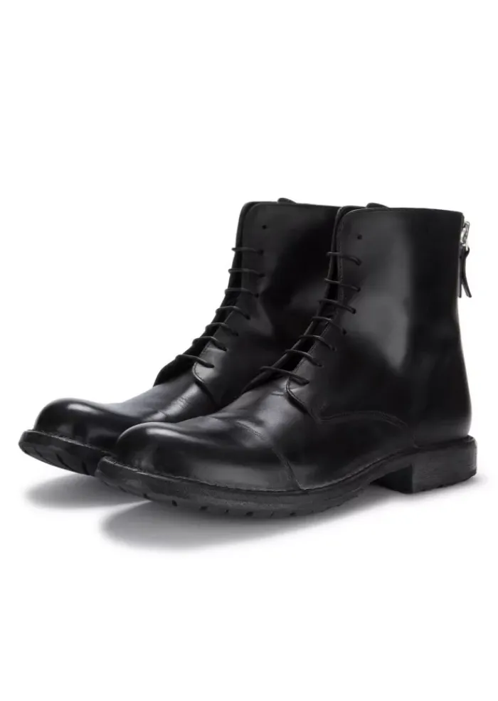 MOMA | STIEFELETTEN GEWACHSTES LEDER SCHWARZ Best