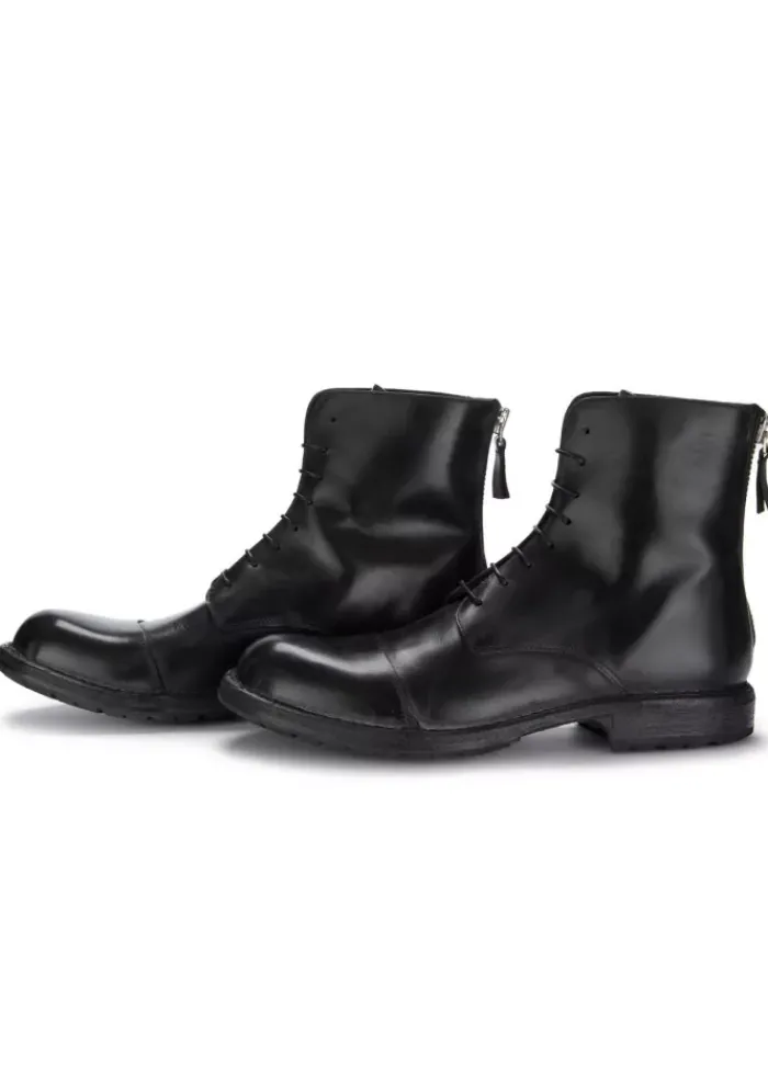MOMA | STIEFELETTEN GEWACHSTES LEDER SCHWARZ Best
