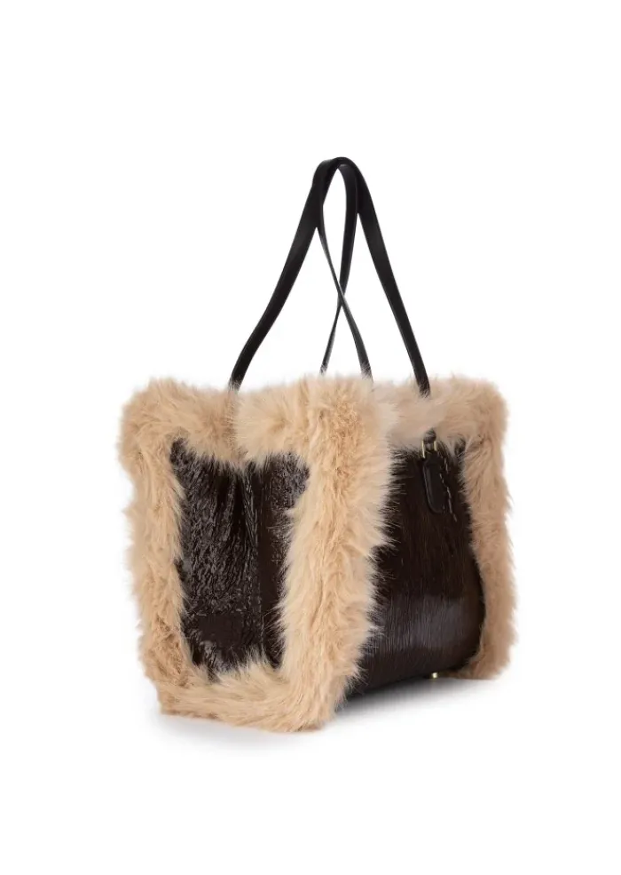 MY BEST BAG | SCHULTERTASCHE ATENA BRAUN BEIGE New