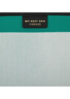 MY BEST BAG | SCHULTERTASCHE GARDEN WEISS GRÜN SCHWARZ Fashion