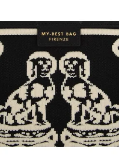 MY BEST BAG | SCHULTERTASCHE ATENA WILLOW SCHWARZ CREMEWEIß Clearance