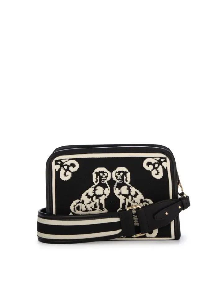 MY BEST BAG | SCHULTERTASCHE ATENA WILLOW SCHWARZ CREMEWEIß Clearance